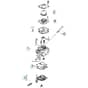 McCulloch CABRIO PLUS 347 B PREFIX 02 - 2007-01 - Carburettor (2) Parts Diagram