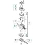 McCulloch CABRIO PLUS 347 B PREFIX 03 - 2008-06 - Carburettor (1) Parts Diagram