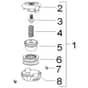 McCulloch CABRIO PLUS 437 B PREFIX 01 - 2007-01 - Cutting Equipment (2) Parts Diagram