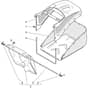 CAL 484 - 2006 - 291484923/TEL - Castel Garden Rotary Mower Grass Catcher Diagram