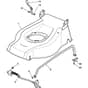 CAL 484 TR - 2005 - 291485898/TEL - Castel Garden Rotary Mower Deck and Height Adjusting Diagram