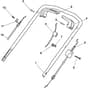 CG 464 TR-B - 2006 - 293596026/SL - Castel Garden Rotary Mower Handle Upper Part Diagram