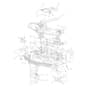 CHEYENNE 26 (KAWASAKI) - 2023 - Oleo-Mac Ride On Mower Mowing deck 132 cm Diagram