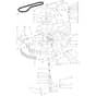 CHEYENNE (B&S) - 2017 - Oleo-Mac Ride On Mower Mowing deck 92 cm Diagram
