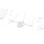 CHEYENNE (B&S) - 2017 - Oleo-Mac Ride On Mower Rear axle Diagram