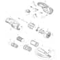 Makita CL001G - Cordless Cleaner - Power Tool Diagram