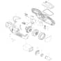 Makita CL107FD - Cordless Cleaner - Power Tool Diagram