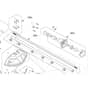 Cobra BC260C - Loop Handle Straight Shaft Main Diagram