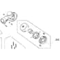 Cobra BC330C - Loop Handle Straight Shaft Main Diagram