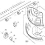 Cobra BC330CU - Brushcutter Main Diagram