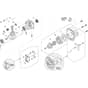 Cobra BC350KB - Loop Handle Straight Shaft Engine Diagram