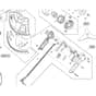 Cobra BC450K - Bike Handle Straight Shaft Main Diagram