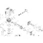 Cobra BC450KB - Loop Handle Straight Shaft Engine Diagram