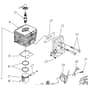 Cobra BP43C - Back Pack Blower Engine Diagram