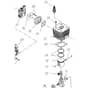 Cobra BP43C EU-V - Backpack Blower July 2020 Engine Diagram