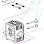 Cobra DG350V - Engine Euro V Main Diagram