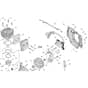 Cobra GT260C - Bent Shaft Grass Trimmer Engine Diagram