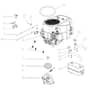 Cobra LTX102HR2L - Tractor Jan 2025 Engine Diagram