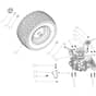 Cobra LTX92HR2L - Tractor Jan 2025 Transmission Assembly Diagram