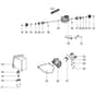 Cobra MX46SPB/H - Lawn Mower July 2016 Main Diagram