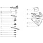 Cobra MX514SPB - Lawn Mower July 2016 Main Diagram