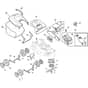 COLLECTOR 136e Kit - 2022-2025 - 291342068/ST2 - Stiga Rotary Mower Wheels Blade Motor Grasscatcher Diagram