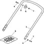 COLLECTOR 46 S - 2011-2013 - 299274641/S12 - Stiga Rotary Mower Handle Lower Part Diagram