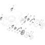 COLLECTOR 48 B - 2014-2019 - 295485128/S14 - Stiga Rotary Mower Deck and Height Adjusting Diagram