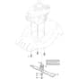 COLLECTOR 48 S - 2019 - 2L0482148/ST1 - Stiga Rotary Mower Blade Diagram