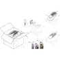 COLLECTOR 48 S - 2024 - 2L0482648/ST1 - Stiga Rotary Mower Engine Cover Diagram