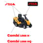 COMBI 1066 HQ - 2021 - 2T0070481/ST1 - Stiga Ride On Mower Labels. Diagram