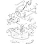 COMBI 110 PRO EL - 2015-2018 - 2D6311021/S15 - Stiga Front Mower Deck Controls Diagram
