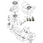 COMBI 166 - 2022-2025 - 2T0070481/ST2 - Stiga Ride On Mower Carburettor Diagram