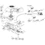 COMBI 2072 H - 2019-2021 - 2T0210481/ST1 - Stiga Ride On Mower Carburettor Diagram
