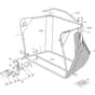 COMBI 2072 H - 2019-2021 - 2T0210481/ST1 - Stiga Ride On Mower Grasscatcher Diagram