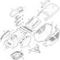 Combi 36 E - 2015-2022 - 294340068/S15 - Stiga Rotary Mower Deck Diagram