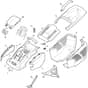 COMBI 40 AE PLUS - 2013 - 294385164/S13 - Stiga Rotary Mower Deck Diagram