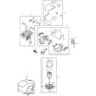 COMBI 43 Q DAE - 2019-2020 - 2L0431808/ST1 - Stiga Rotary Mower Electric Motor Diagram