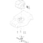 COMBI 43 SQ DAE - 2020 - 2L0433808/ST1 - Stiga Rotary Mower Blade Diagram