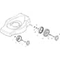 COMBI 46 S B - 2010 - 299274624/S10 - Stiga Rotary Mower Wheels and Hub Caps Diagram