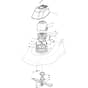 Combi 48 ES - 2014-2021 - 295487078/S14 - Stiga Rotary Mower Electric Motor/Blade Diagram
