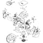 COMBI 48 S AE - 2017-2019 - 295486008/S17 - Stiga Rotary Mower Battery Motor Assy Diagram