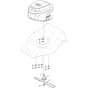 COMBI 48 S AE - 2018-2019 - 295486008/ST1 - Stiga Rotary Mower Blade Diagram