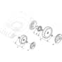 COMBI 48 SQ - 2017-2019 - 295486848/S17 - Stiga Rotary Mower Wheels and Hub Caps Diagram