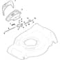COMBI 48 SQ H - 2018-2019 - 295486838/STX - Stiga Rotary Mower Ejection Guard Diagram