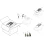 COMBI 48 SVQ - 2019 - 2L0487848/ST1P - Stiga Rotary Mower Engine Cover Diagram