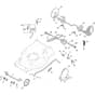 COMBI 50 SQ - 2017-2018 - 294502848/S17 - Stiga Rotary Mower Deck and Height Adjusting Diagram