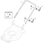 COMBI 53 S - 2024-2025 - 2L0536148/ST1 - Stiga Rotary Mower Handle Lower Part Diagram