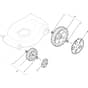 COMBI 53 S BW - 2010 - 299532044/S10 - Stiga Rotary Mower Wheels and Hub Caps Diagram