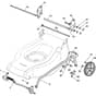 COMBI 53 S BW SILENT - 2010 - 201577044/S10 - Stiga Rotary Mower Deck and Height Adjusting Diagram